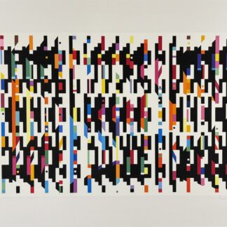Yaacov Agam : Hommage à G.B. Plate 3, 1973 - Hand Signed