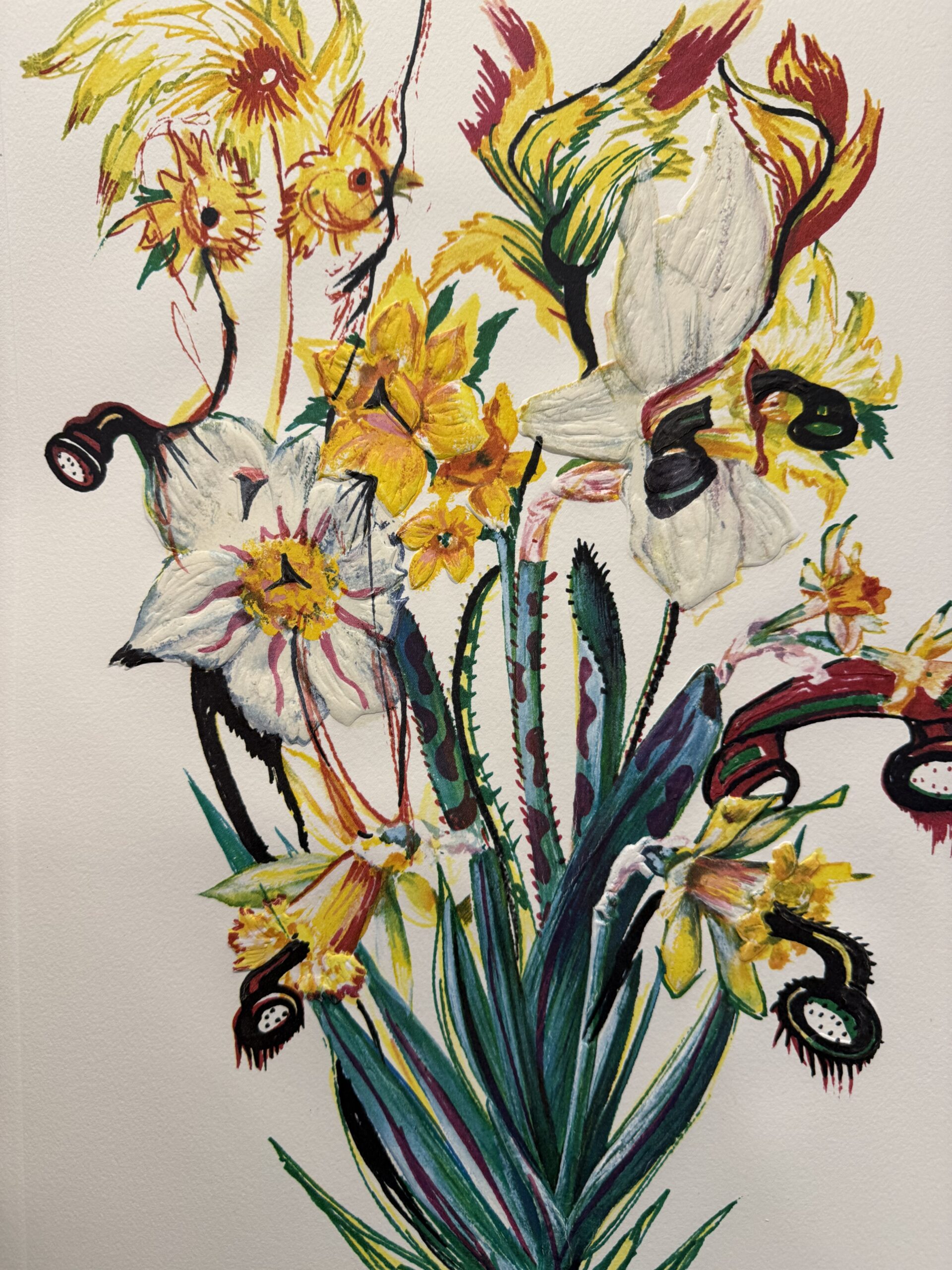Salvador Dali- Narcissus telephonans inondis, 1972 - Image 6
