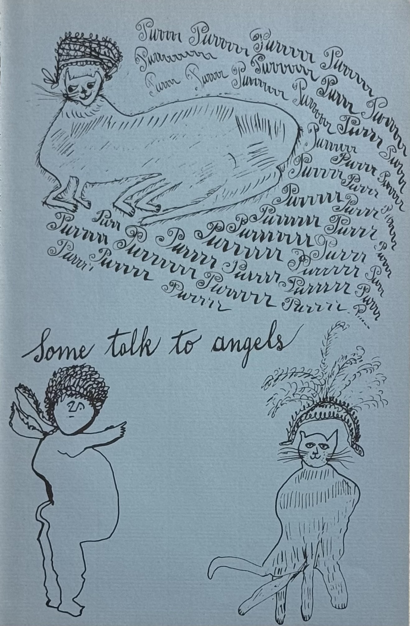 Andy Warhol : Holy Cats - Some talk to angels, C. 1957