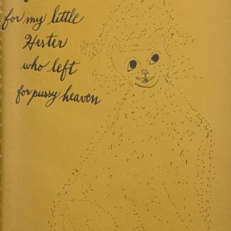 Andy Warhol's mother - Holy Cats by Andy Warhol's mother, c. 1957