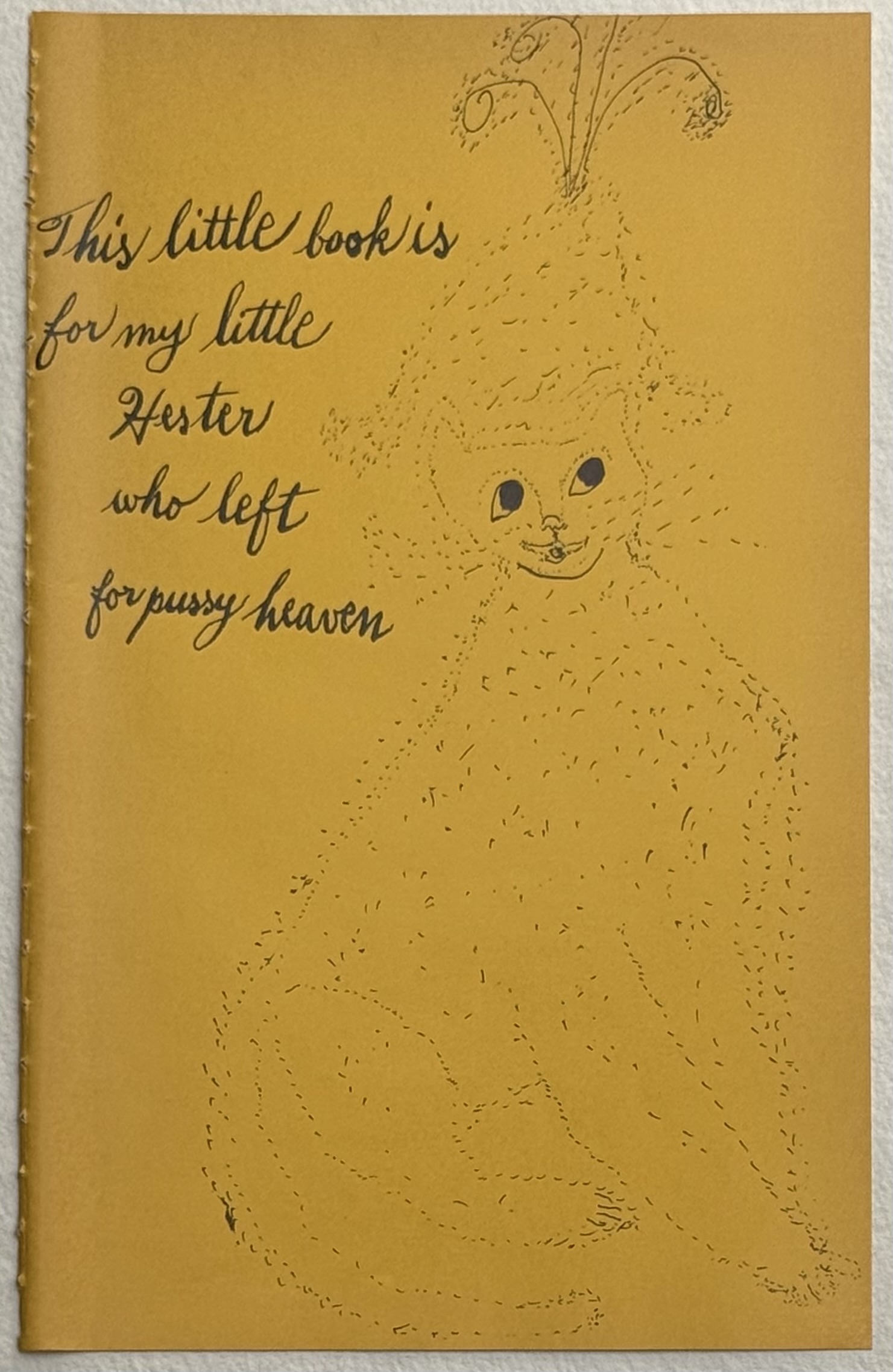 Andy Warhol's mother - Holy Cats by Andy Warhol's mother, c. 1957 - Image 2