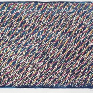 Piero Dorazio : Neujahrsblatt der Erkergalerie — New Year's card of the Erker-Galerie, 1984