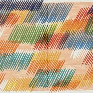 Piero Dorazio : Composition — Neujahrsblatt (New Year's card), Erker-Galerie, St. Gallen, 1981