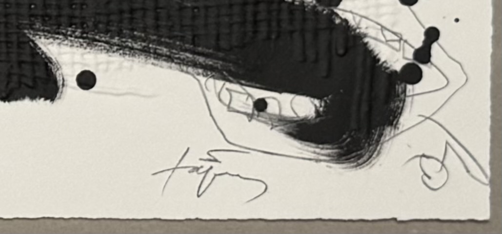 Antoni Tapies : Neujahrskarte der Erker-Galerie — New Year's card of the Erker-Galerie, 1989 - Image 4