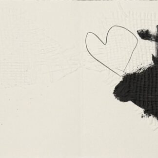 Antoni Tapies : Neujahrskarte der Erker-Galerie — New Year's card of the Erker-Galerie, 1989