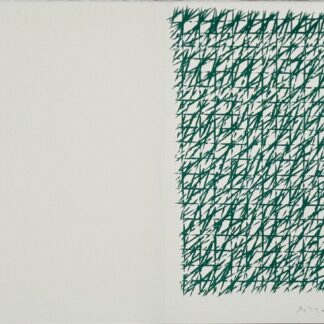Piero Dorazio : Neujahrskarte der Galerie im Erker, 1990 (Hand-signed)