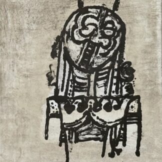 Wifredo Lam : Neujahrskarte der Erker-Galerie, 1978