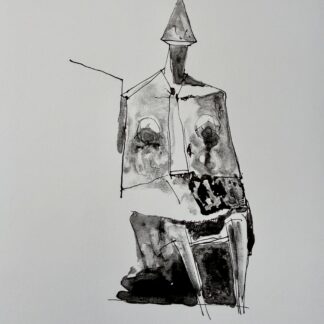 Lynn Chadwick : Neujahrskarte der Galerie im Erker (Hand Signed), 1971