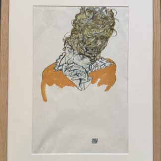 Egon Schiele (after), Bildnisstudie / Portrait of Edith (Frau E. Sch.), 1918