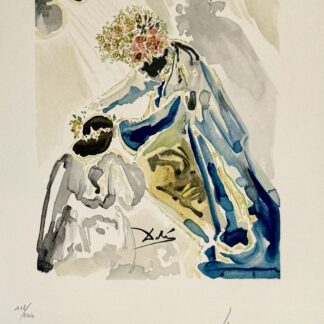 Salvador Dali - Phoebus ce dieu couronné de lauriers, c. 1979 (Hand signed)