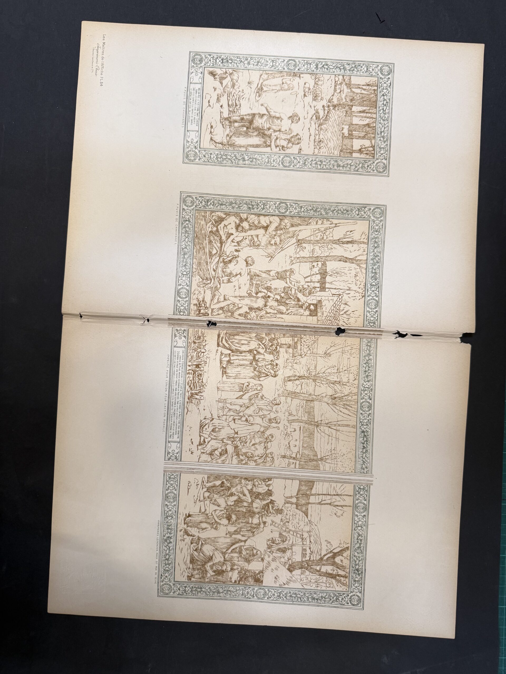 Various artists — series directed by Jules Chéret Les Maîtres de l'Affiche — set of 12 original plates, 1896–1900 - Image 13