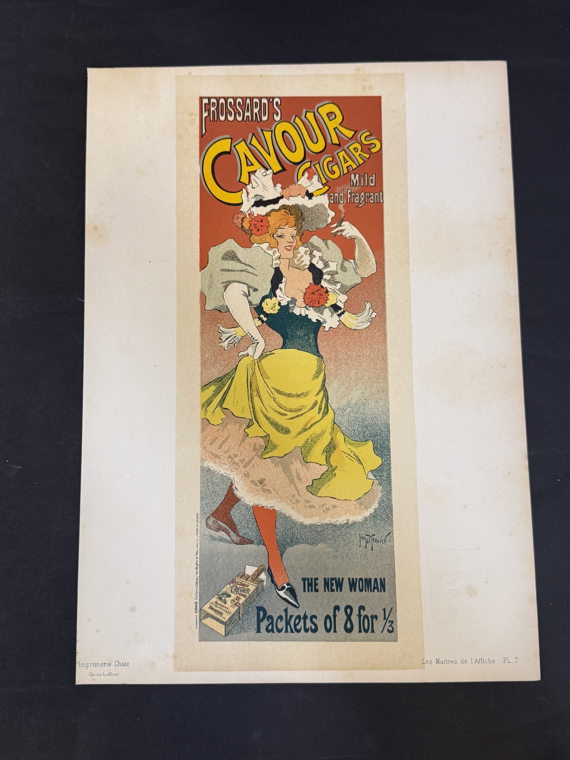 Various artists — series directed by Jules Chéret Les Maîtres de l'Affiche — set of 12 original plates, 1896–1900 - Image 12
