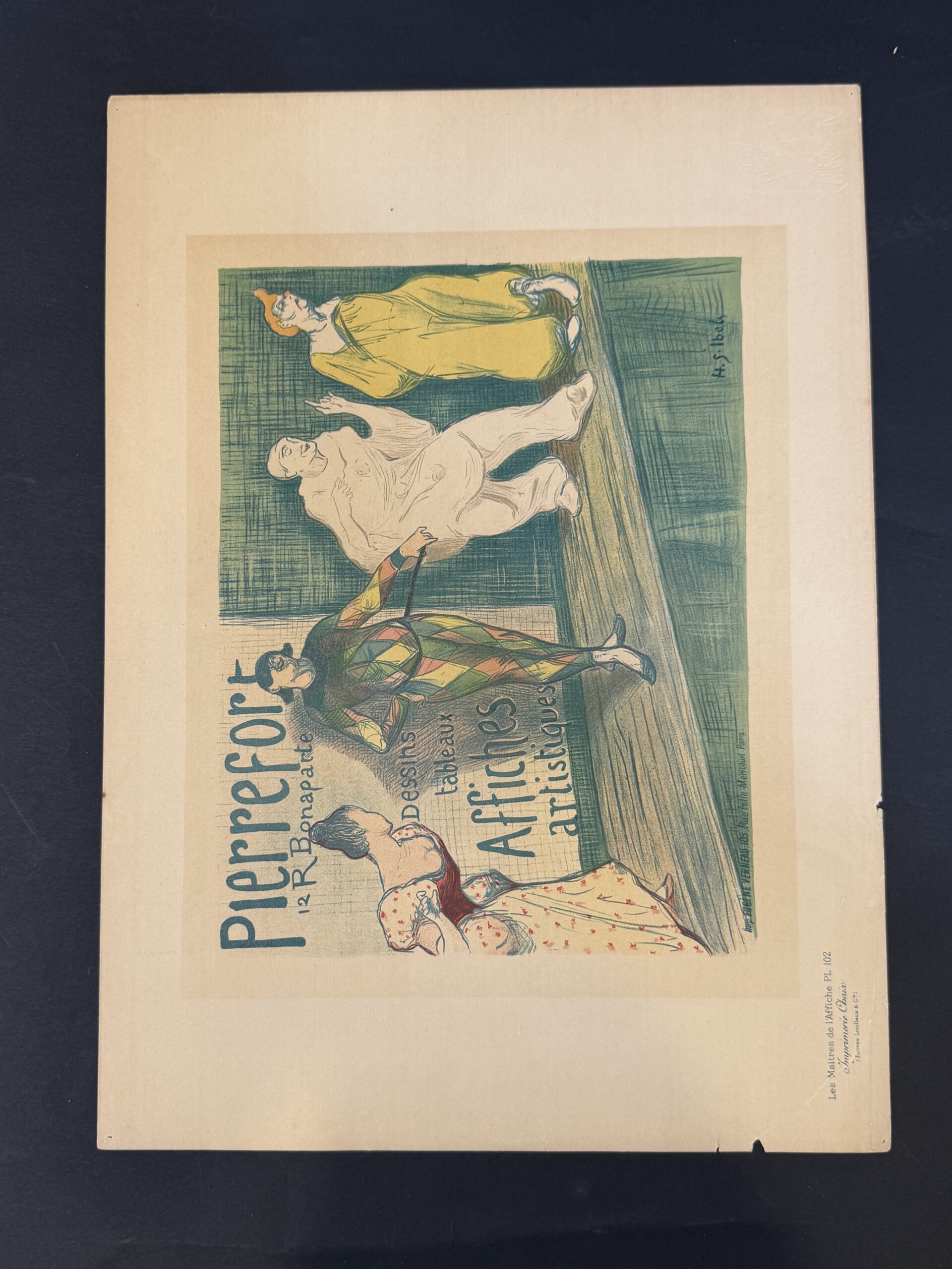 Various artists — series directed by Jules Chéret Les Maîtres de l'Affiche — set of 12 original plates, 1896–1900 - Image 5
