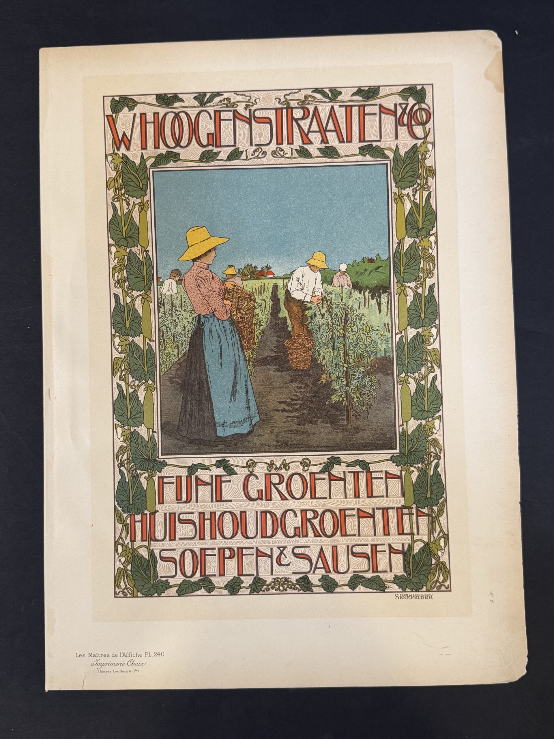 Various artists — series directed by Jules Chéret Les Maîtres de l'Affiche — set of 12 original plates, 1896–1900 - Image 4