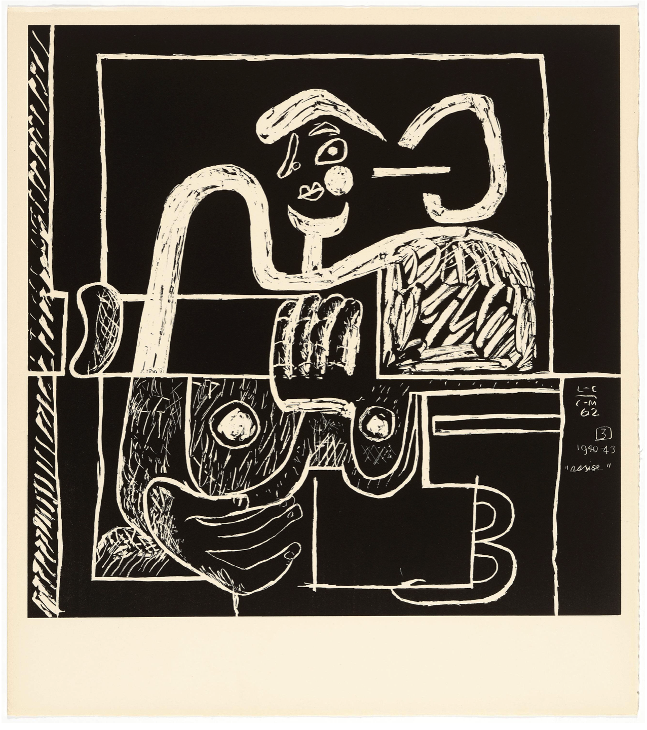 Le Corbusier : La mer est toujours présente : pl. 3, 1962