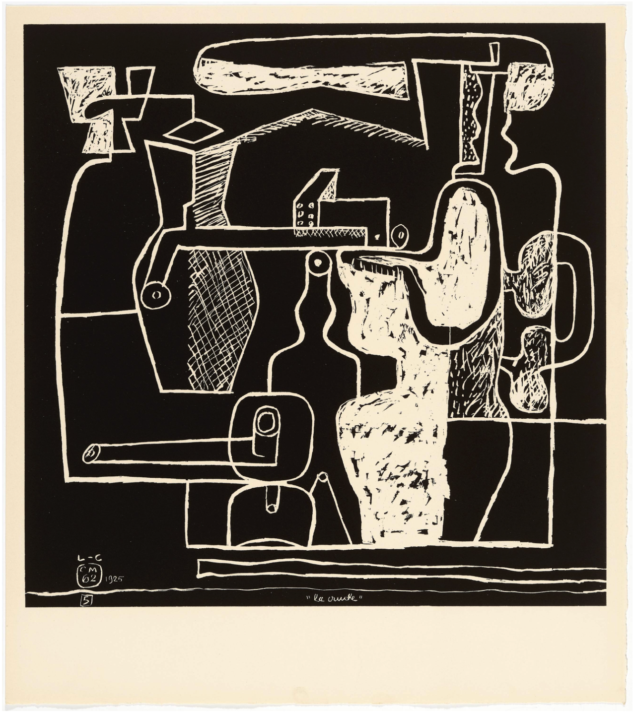 Le Corbusier : La mer est toujours présente : pl. 5, 1962