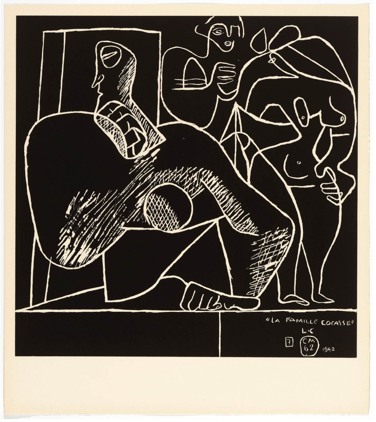 Le Corbusier : La mer est toujours présente : La famille cocasse, 1962