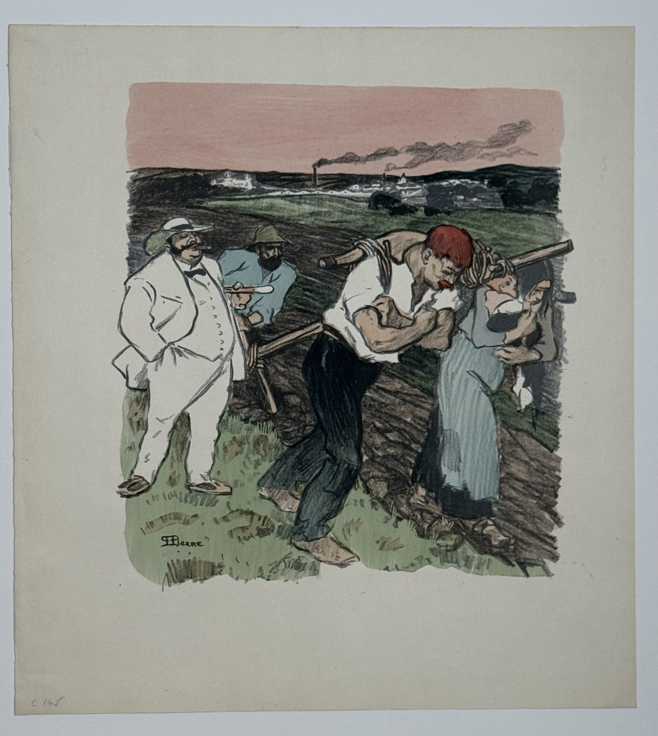 T. A. Steinlen : Aujourd'hui ! (Today!), 1894 (Kleinmann) - Image 2
