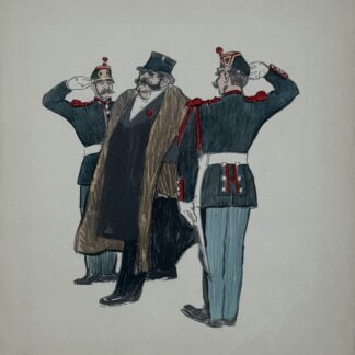 T. A. Steinlen : Cent Millions (One Hundred Millions), 1894 (Kleinmann)