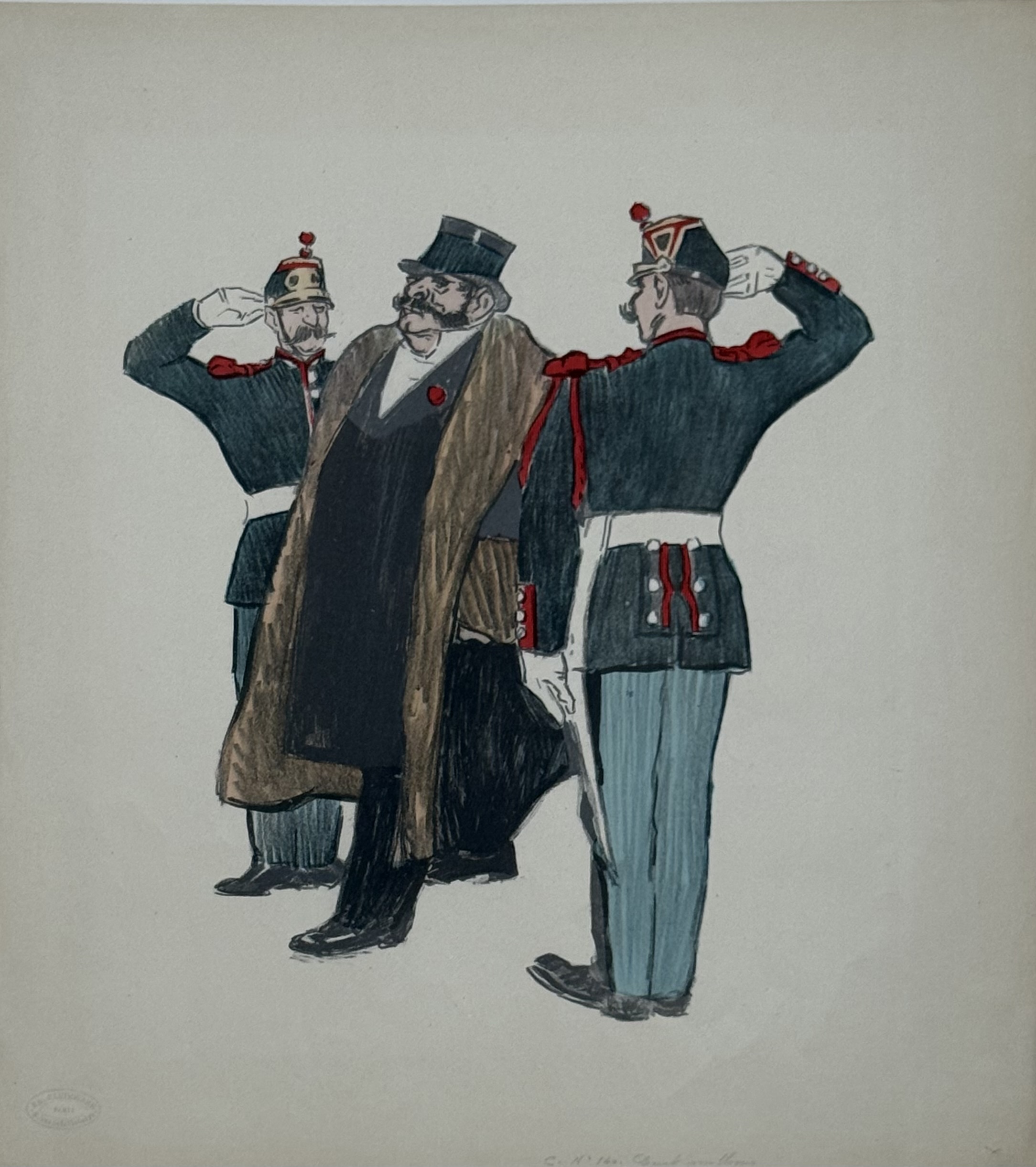 T. A. Steinlen : Cent Millions (One Hundred Millions), 1894 (Kleinmann)