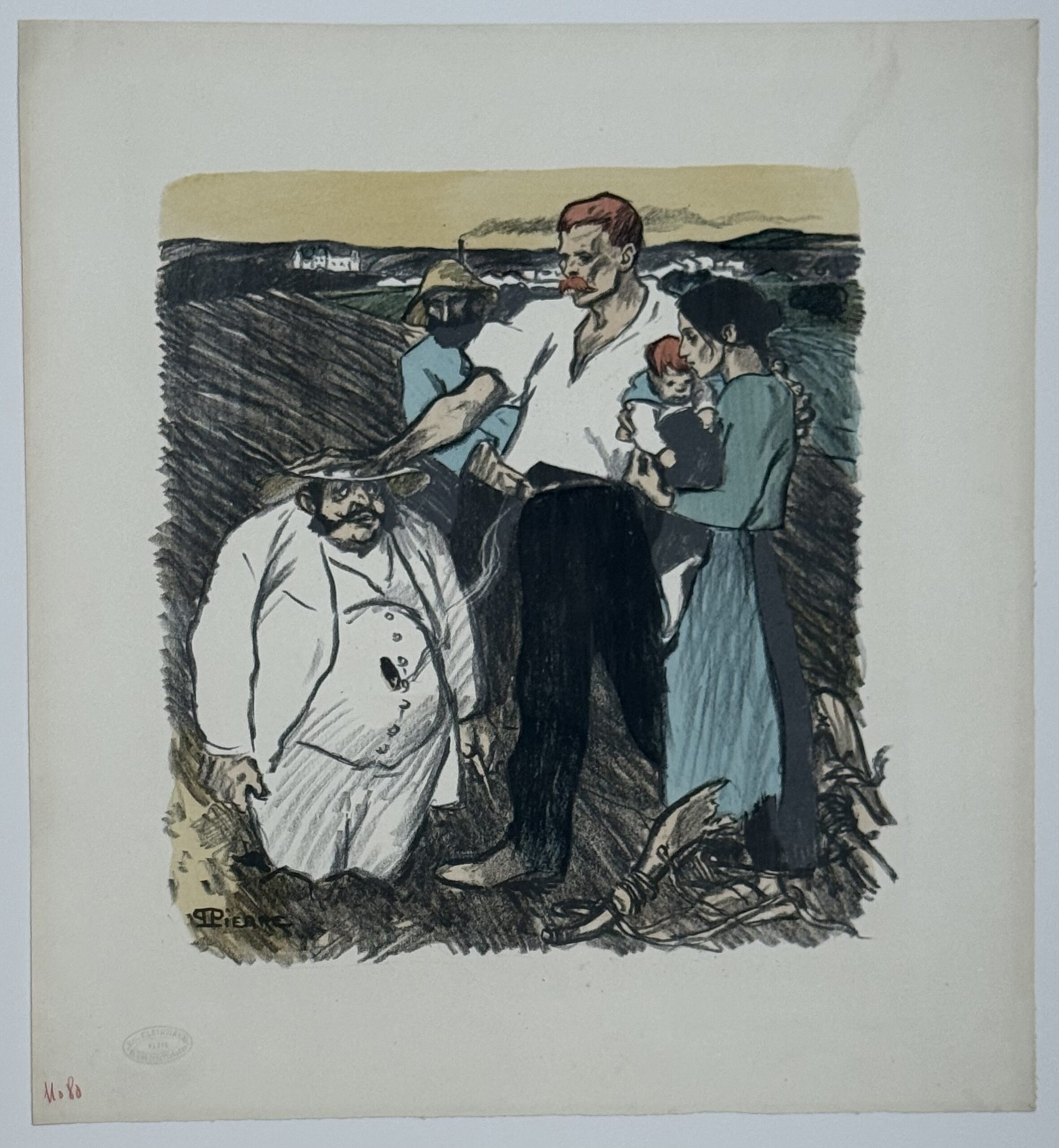 T. A. Steinlen : Demain ! (Tomorrow!), 1894 (Kleinmann) - Image 2