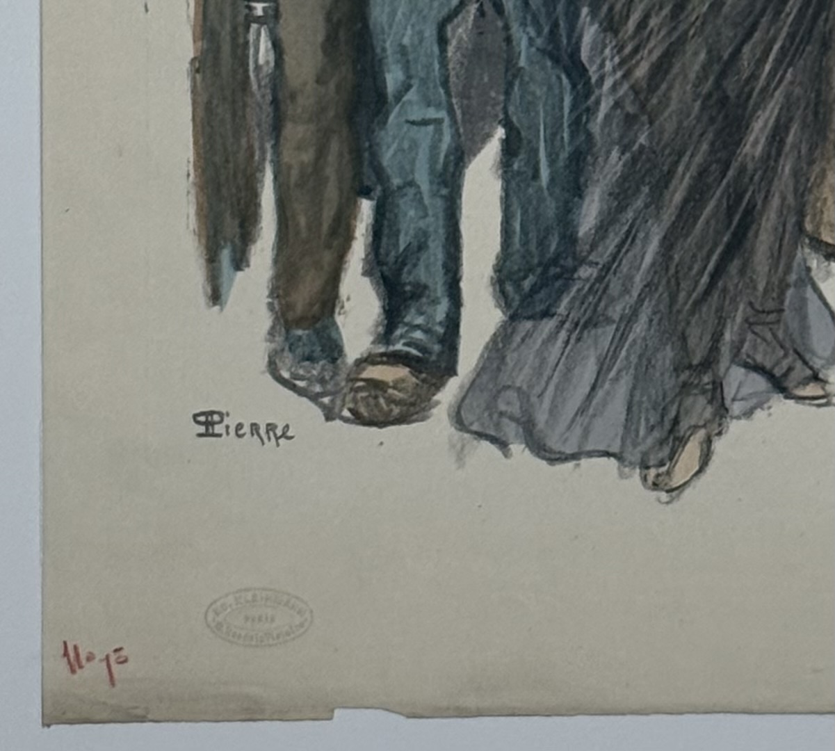 T. A. Steinlen :Le 18 Mars (The 18th of March), 1894 (Kleinmann) - Image 3
