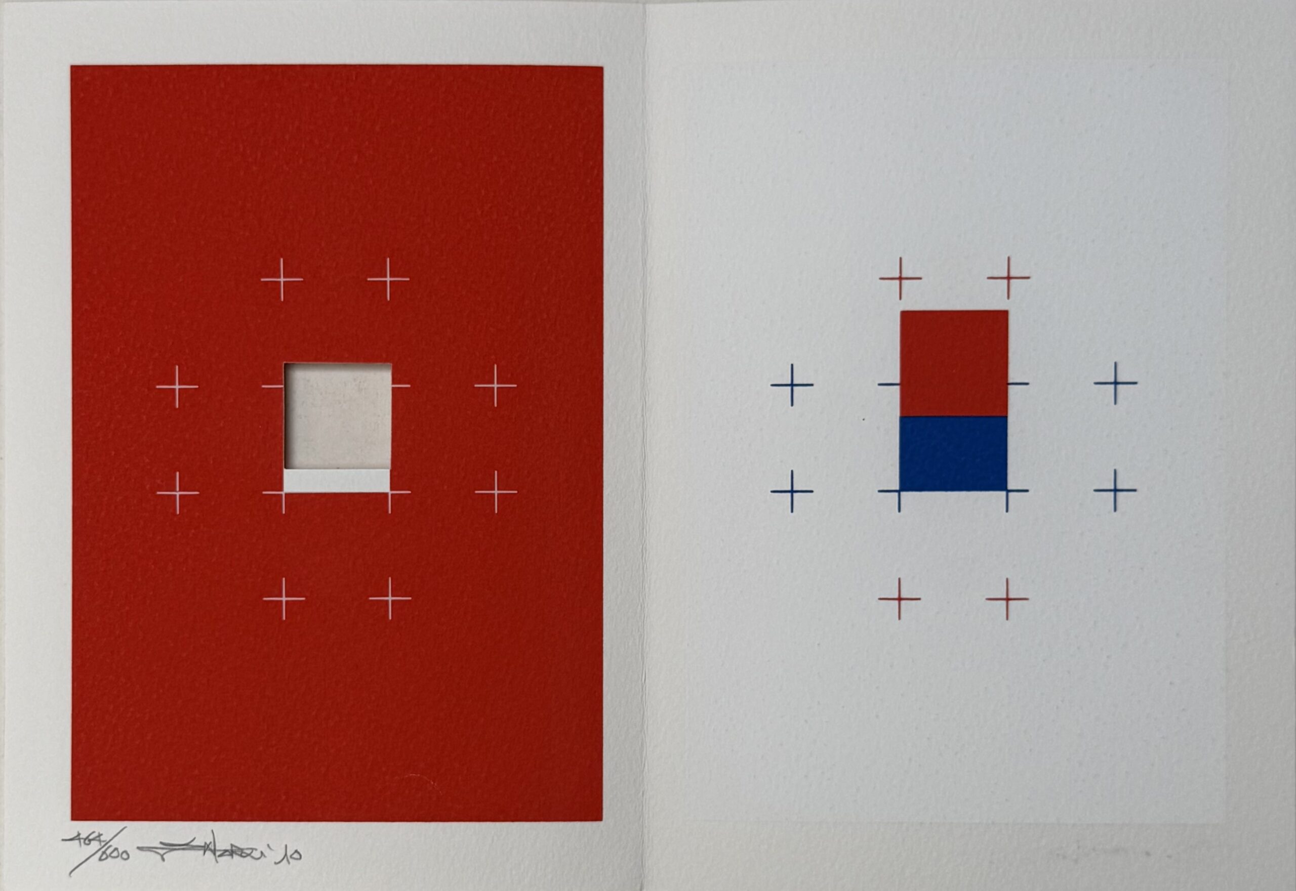 Satoru Sato : Greeting Card of Atelier Del Arco, 2010 - Hand Signed