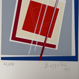 Silvano Bozzolini  : Greeting Card of Atelier Del Arco, 1995 - Hand Signed  