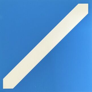 William Turnbull original screenprint from Vormen van de kleur, Stedelijk Museum Amsterdam 1966. British hard-edge abstraction. Edition of 2,200.