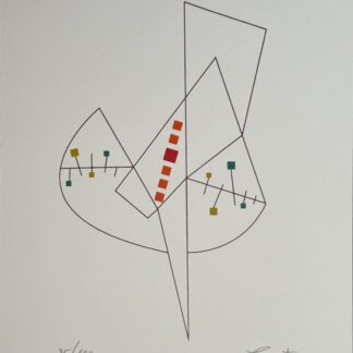 Salvador Presta : Untitled, from the portfolio "Diversités abstraites", 1992 (Hand-Signed)