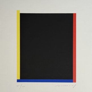 Aurélie Nemours : Untitled, from the portfolio "Diversités abstraites", 1992 (Hand-Signed) 