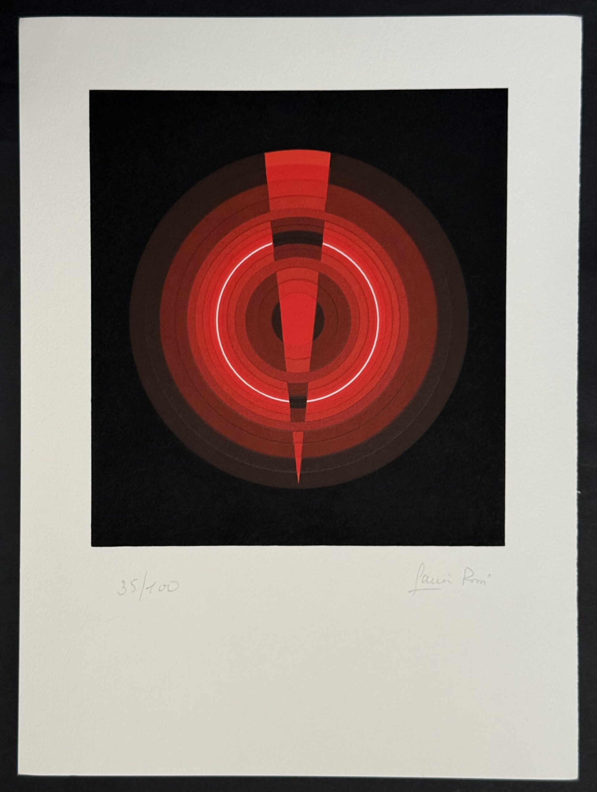 Horacio Garcia Rossi : Untitled, from the portfolio "Diversités abstraites", 1992 (Hand-Signed) - Image 3