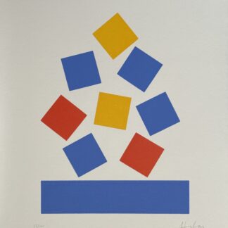 Albert Chubac : Untitled, from the portfolio "Diversités abstraites", 1992 (Hand-Signed)