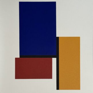 Bolivar Gaudin : Untitled, from the portfolio "Diversités abstraites", 1992 (Hand-Signed)