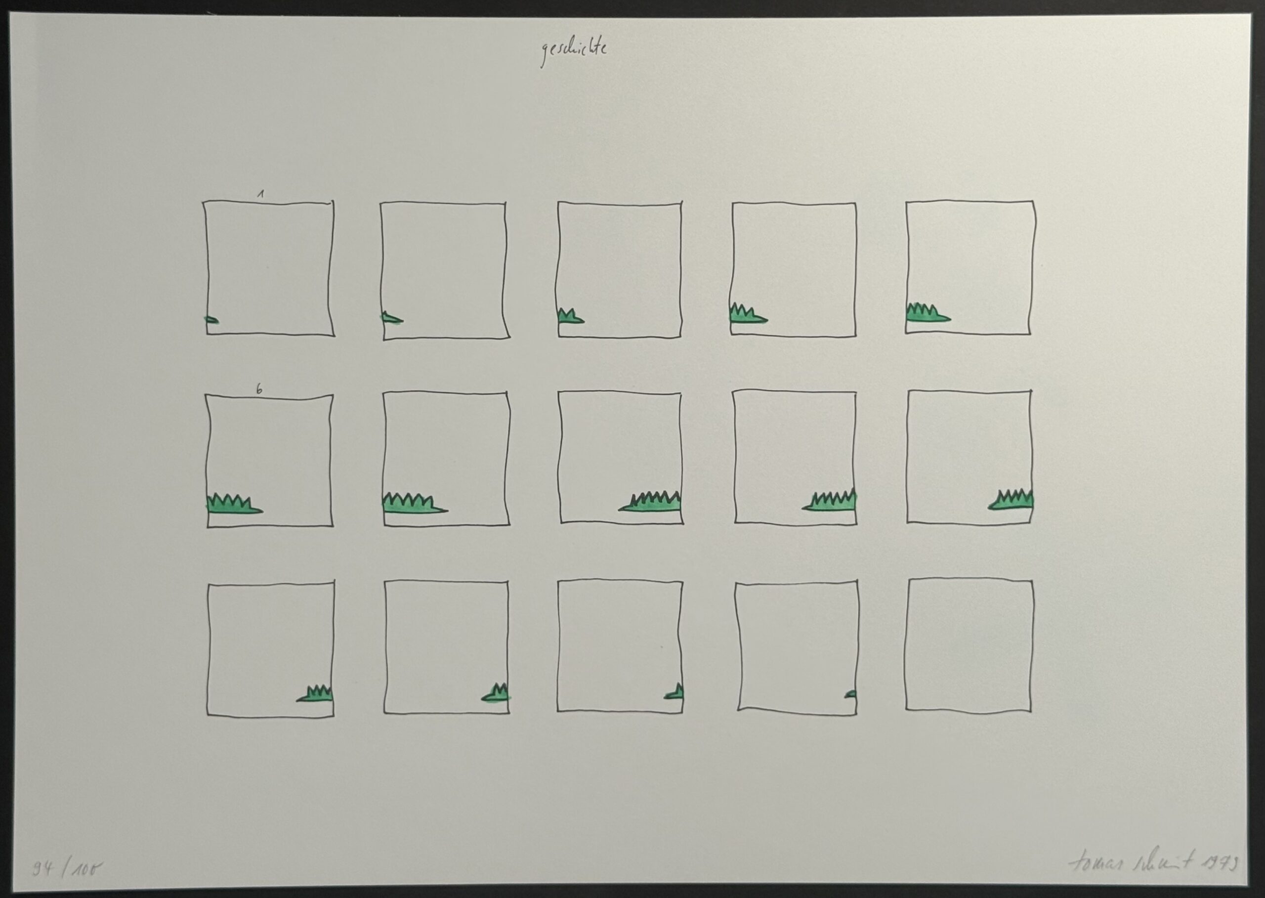 SCHMIT Tomas : Geschichte, 1979 (signé) – Image 2