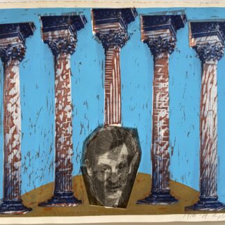 KIRKEBY Per : The Painter and his Model, 1979 (Hand Signed)