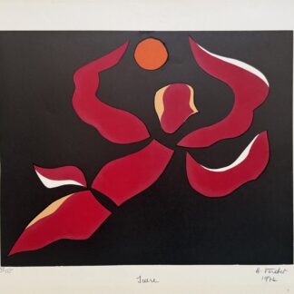 André VERDET : Icare, 1972 (signed)