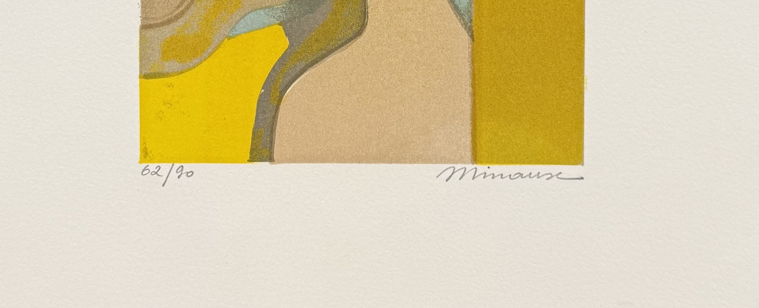 André MINAUX : Jeune femme, c. 1975 (signed) - Image 2