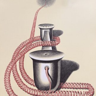 Konrad KLAPHECK : Composition, 1982