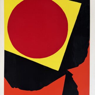 Luis FEITO : Circulo X, c. 1970 (signed)