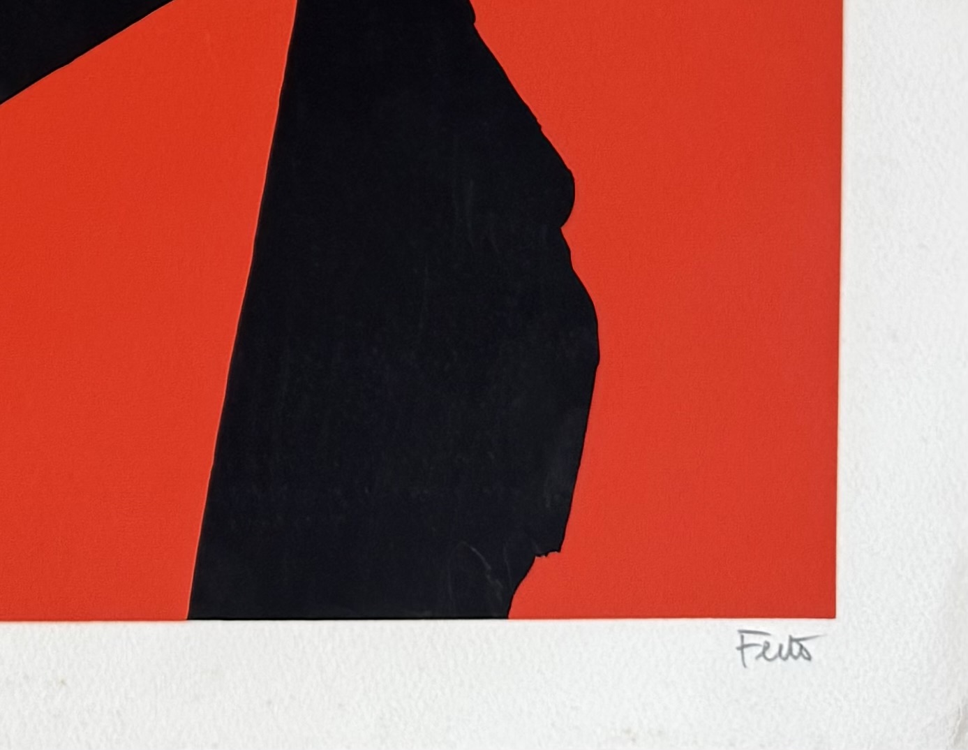 Luis FEITO : Circulo X, c. 1970 (signed) - Image 2