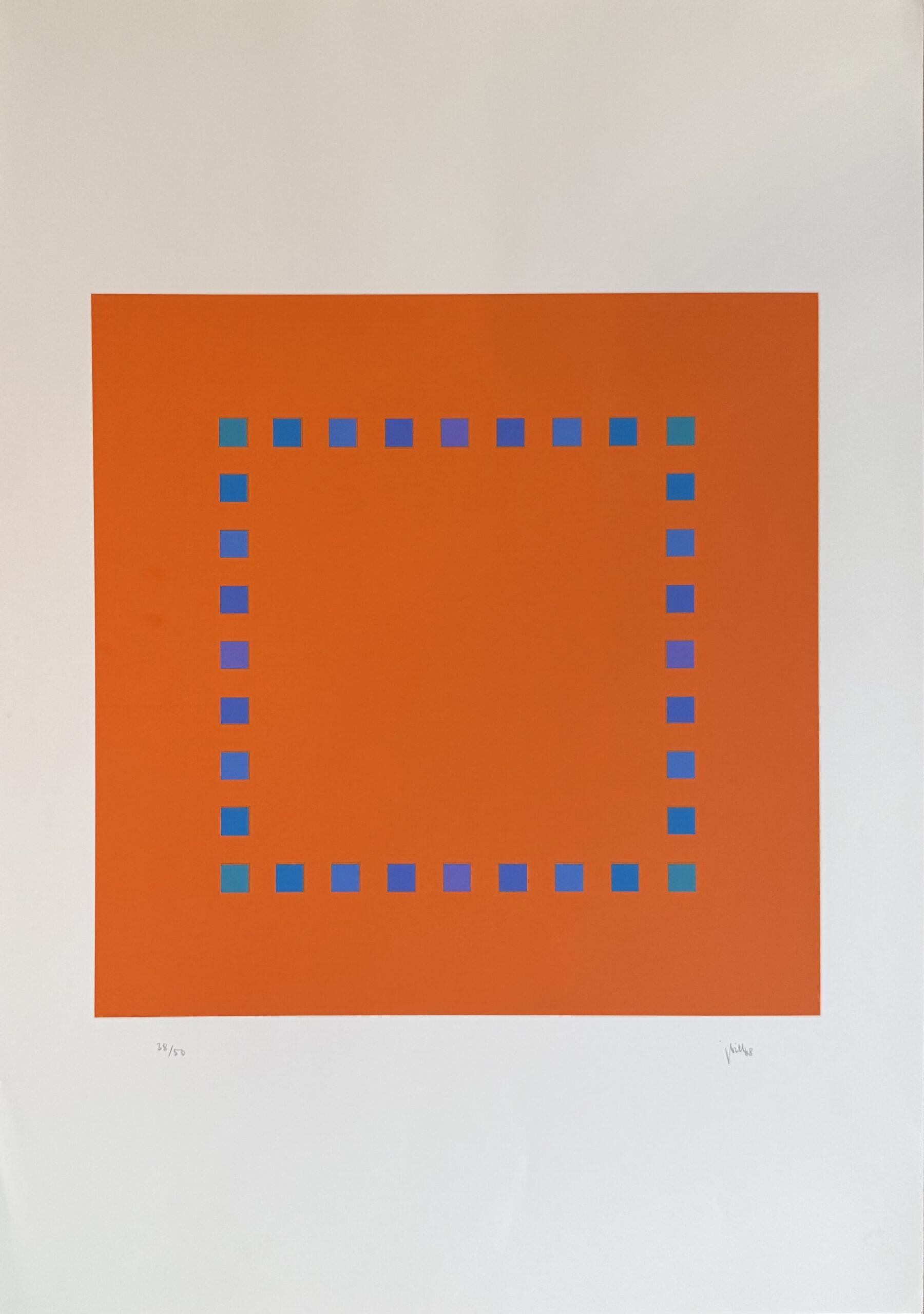 Jakob BILL : Composition, 1968 (signé)