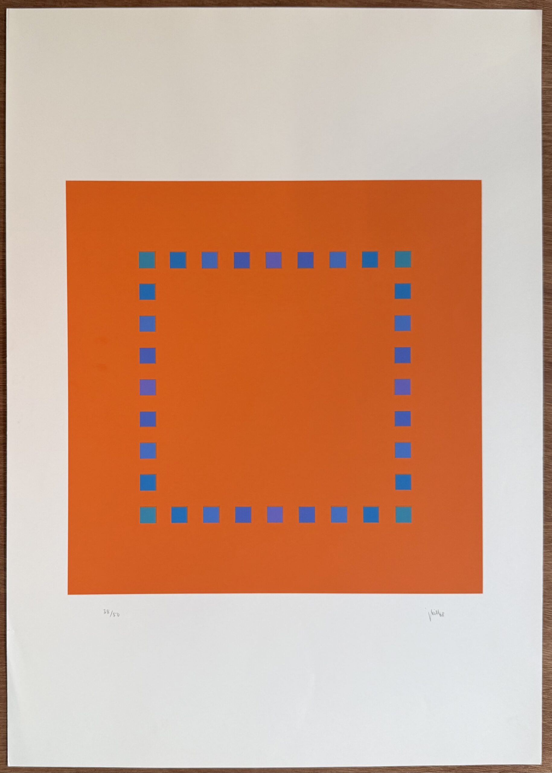 Jakob BILL : Composition, 1968 (signed) - Image 2