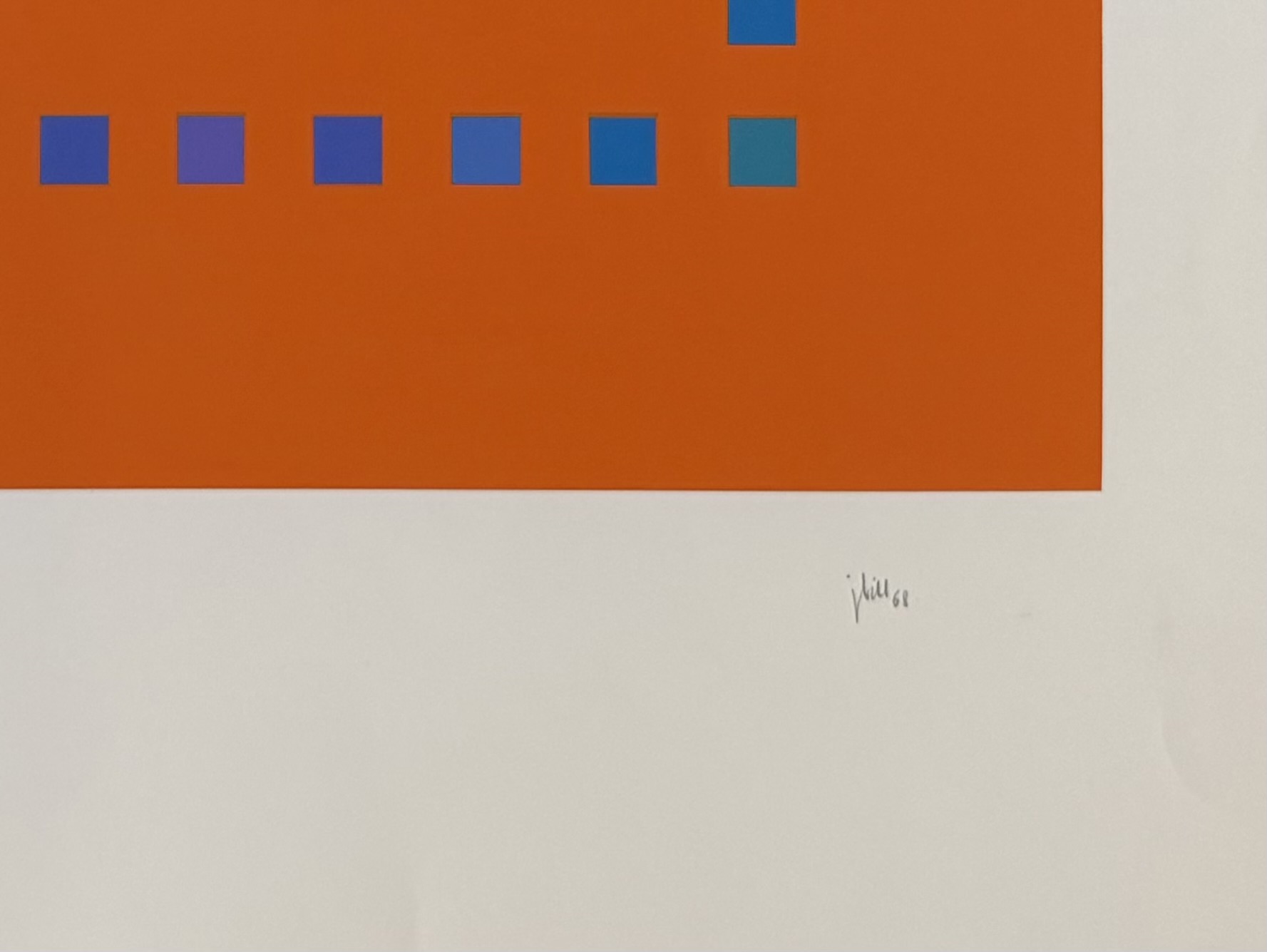 Jakob BILL : Composition, 1968 (signed) - Image 2