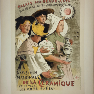 Étienne MOREAU-NÉLATON (French, 1859–1927)Exposition nationale de la Céramique, from "Les Maîtres de l'Affiche" (PL. 162), 1899
