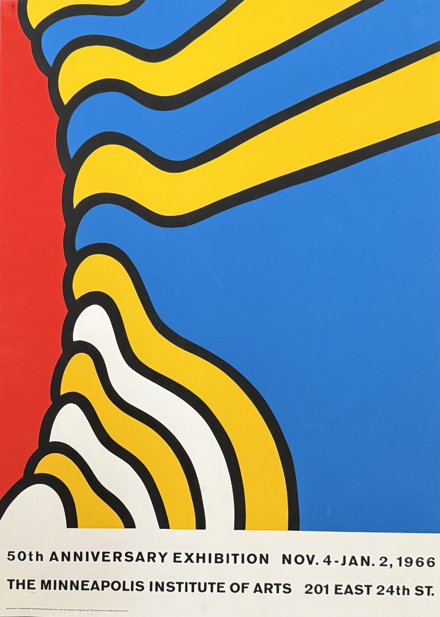 Nicholas Krushenick : 50th Anniversary Exhibition, The Minneapolis Institute of Arts, 1965