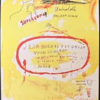 Jean-Michel Basquiat : Supercomb, 1988