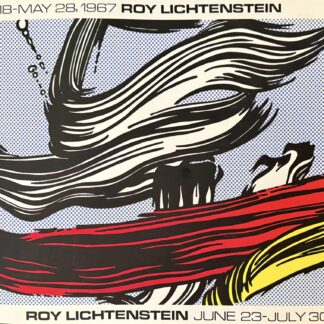 Roy Lichtenstein : Brushstrokes, 1967