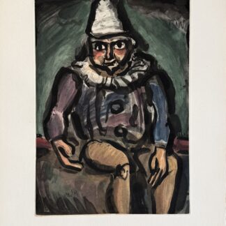 Georges ROUAULT : Le Vieux Clown, 1930