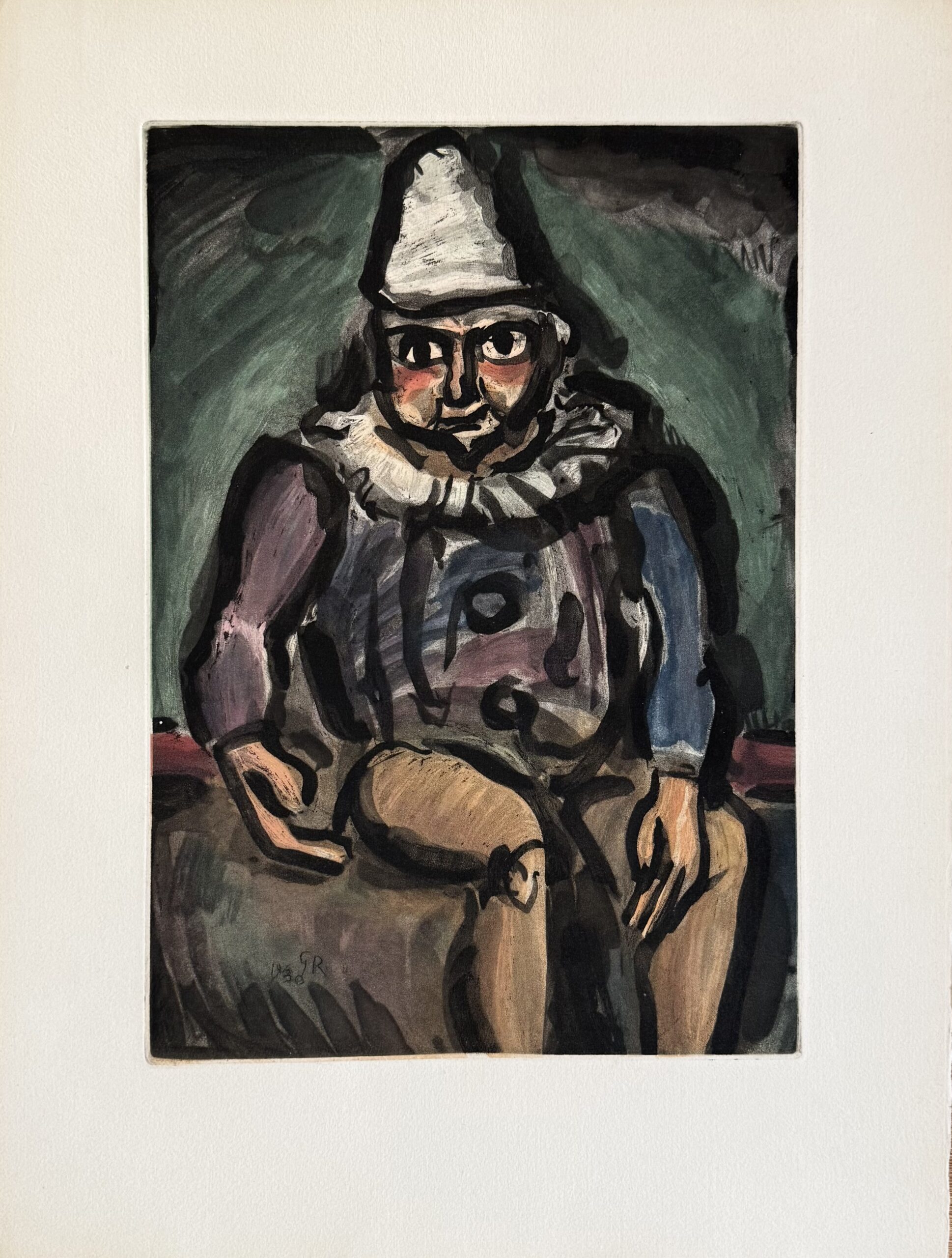 Georges ROUAULT : Le Vieux Clown, 1930
